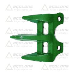 Dedo Triplo Longo Curto Longo H213507 | AH213055 | AH205482 — Dedo Triplo Longo para Colheitadeiras da Linha Verde John Deere