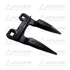 87702973 CNH | DEDO DUPLO LONGO PROTEÇÃO DA FACA NEW HOLLAND — 87702973 Dedo Duplo Longo Proteção da Faca – Colheitadeiras CNH / Case / New Holland Séries 740CF e 880CF